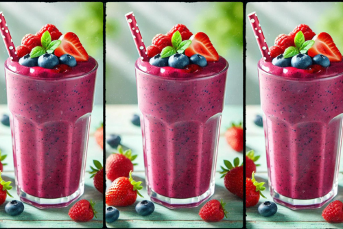 Berry Blast Smoothie.