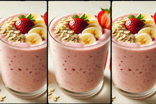 Strawberry Oat Smoothie