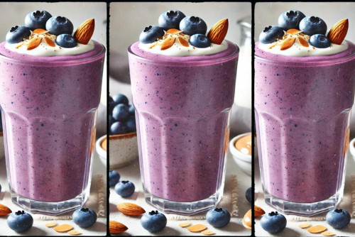 Blueberry Almond Smoothie